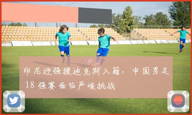 印尼迎强援迪克斯入籍，中国男足 18 强赛面临严峻挑战